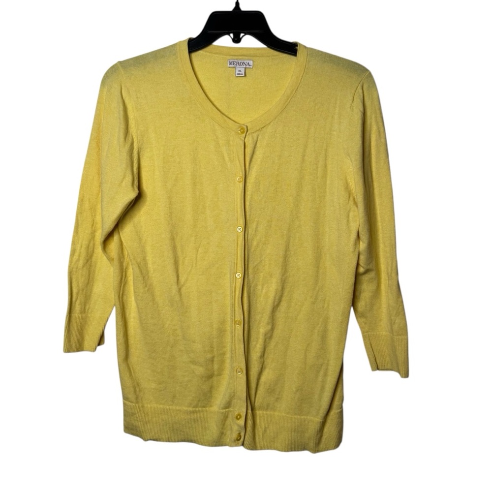 Merona Women's Cardigan in Sunny Yellow